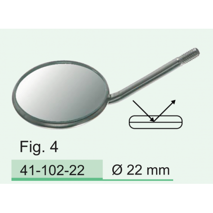 Дзеркало стоматологічне плоске Fig. 4 (41-102-22) COMED
