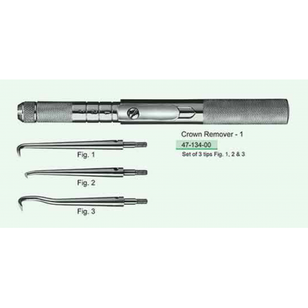 Коронкознімач Crown Remover–набір з 3 насадок (47-134-00) COMED