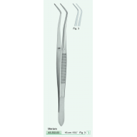 Пінцет Meriam, вигнутий, Fig. 3, 16 см (43-332-03)