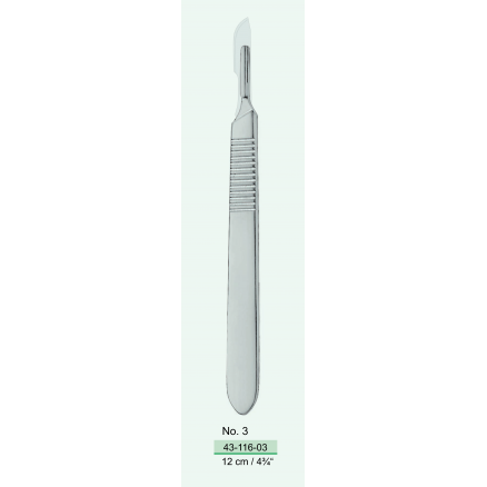 Ручка для скальпеля No.3, 12см (43-116-03) COMED