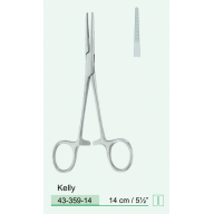 Затискач Kelly, прямий, 14 см (43-359-14)