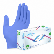 Рукавички нітрилові GloveOn Celeste, блакитні