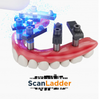 Scan Ladder Direct Titanium — набір титанових скан-боді (8 шт)