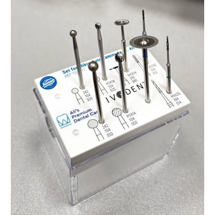 Набір хірургічних борів Set for Micro Auto Laminy by Dr. Ali (TD3977) KOMET DENTAL