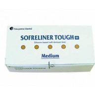 SOFRELINER TOUGH M (medium) ( Софрелайнер М подкладочный материал для интраоральной и лабораторной перебазировки съемных протезов средней мягкости )