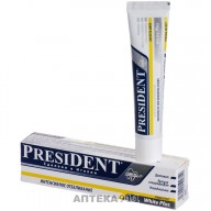 Зубна паста PRESIDENT (Президент) White Plus Вайт Плюс 30 мл